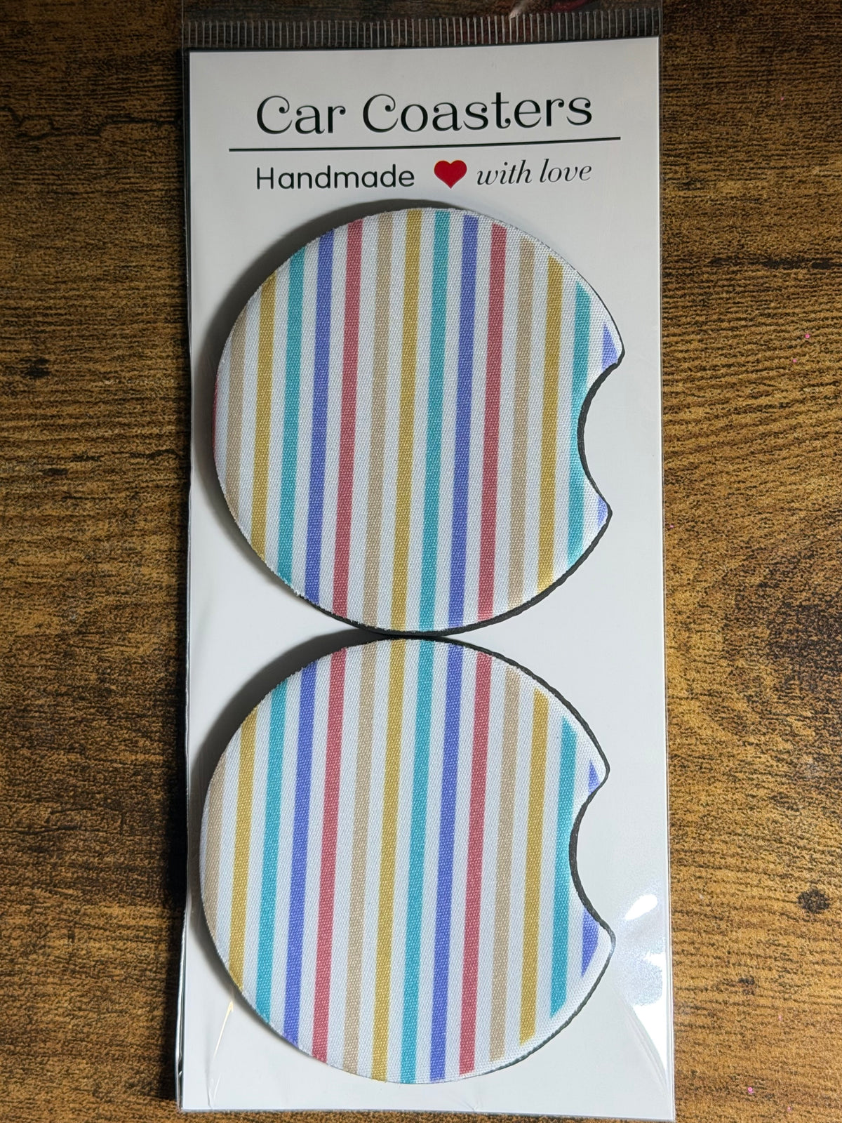 Playful Themed Car Coasters